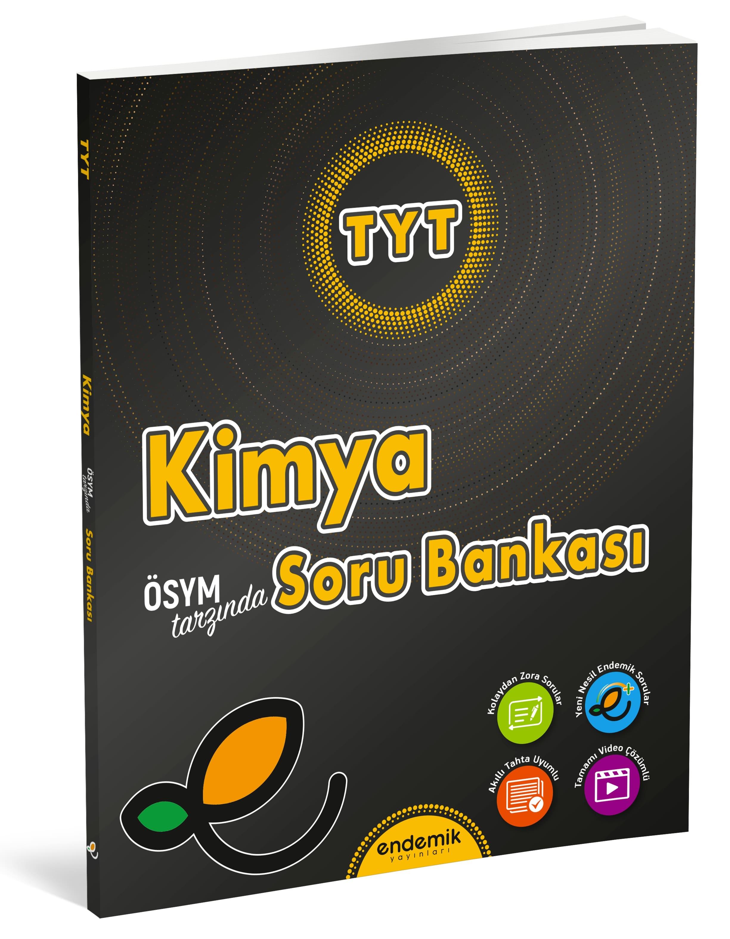 Endemik Yayınları TYT Kimya Soru Bankası